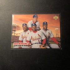 1993 Upper Deck - #482 Ray Lankford, Bernard Gilkey, Ozzie Smith