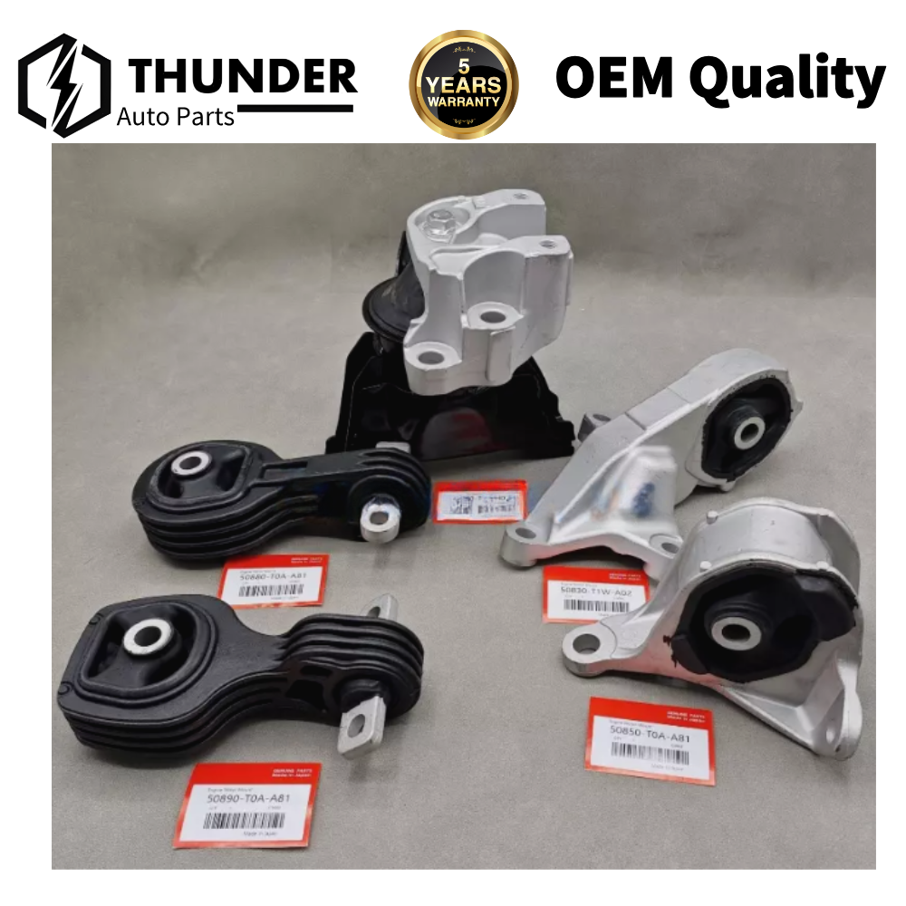 OEM 5PCS Engine Mount & Automatic Motor Mount Kit For 2015-17 Honda CR-V 2.4L