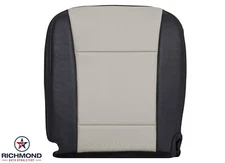 2009 Ford Explorer Sport Trac-Driver Side Bottom Leather Seat Cover Black & Gray