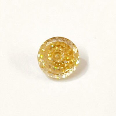 4-5 Ct Champagne Lab Created Diamond Loose Portuguese Cut VVS1 Certified !