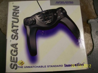 Sega SATURN Turbo Slow motion Control CONTROLLER Joy pad 8  way fire buttons