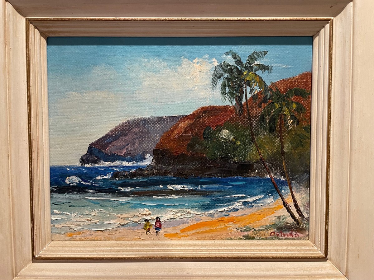 水彩画 諸磯湾 2023年 水彩画 (諸磯湾のヨット)