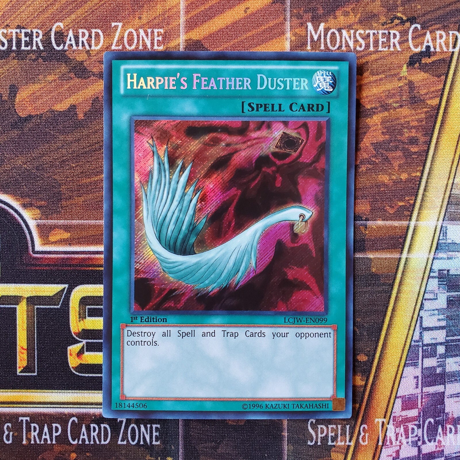 1x Harpie's Feather Duster Secret Rare LCJWEN099 1st Ed NM eBay