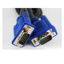 HP VGA Cable 70cm 15 pin SVGA Male to Male Computer Monitor High Resolution lead