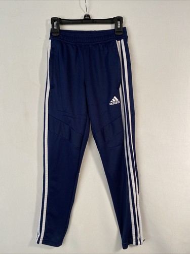 ADIDAS YOUTH PANTS NAVY \u0026 WHITE BOYS 