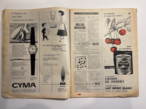 PARIS MATCH MAGAZINE - No 420 FRANCOISE SAGAN 27th April 1957 Queen Elizabeth II - Picture 3 of 12