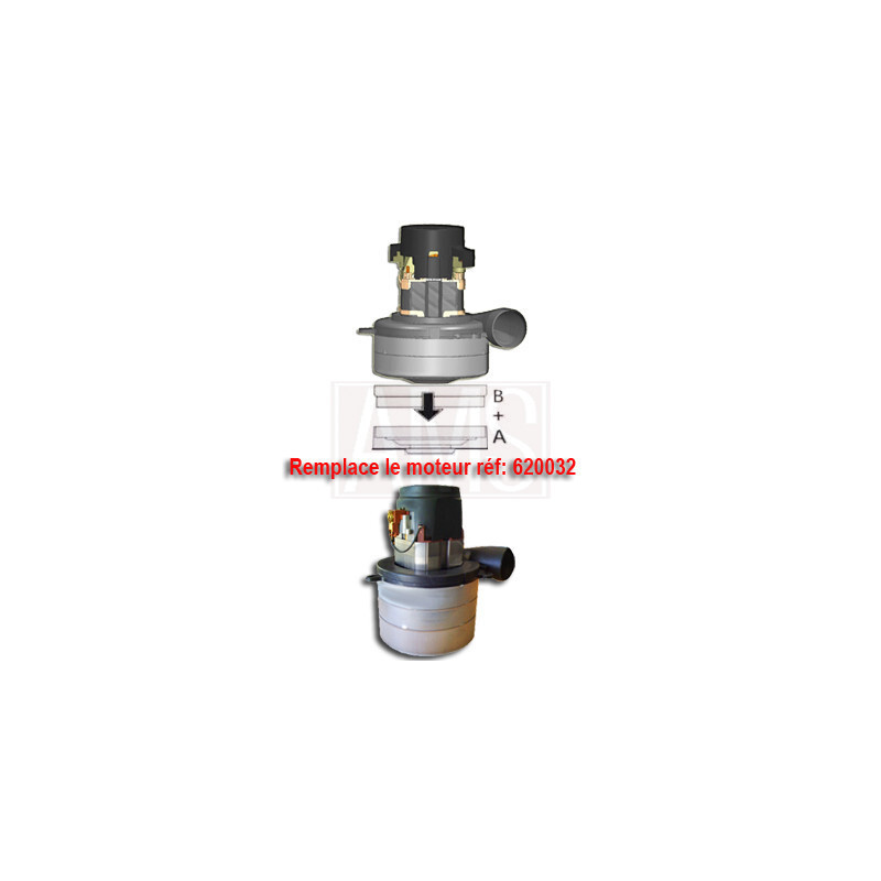 ATOME Alize 1041 moteur bypass 1450W d'aspiration centralisée