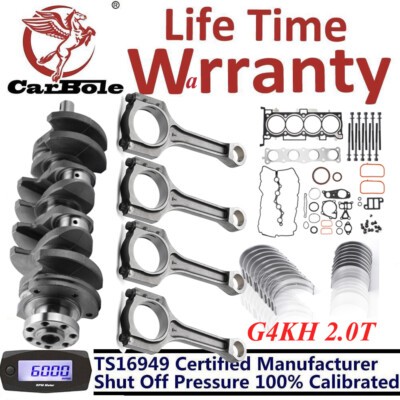 G4KH 2.0T Engine Rebuild Kit w/ Crankshaft /ConRod /Gasket Kit Fits Hyundai KIA