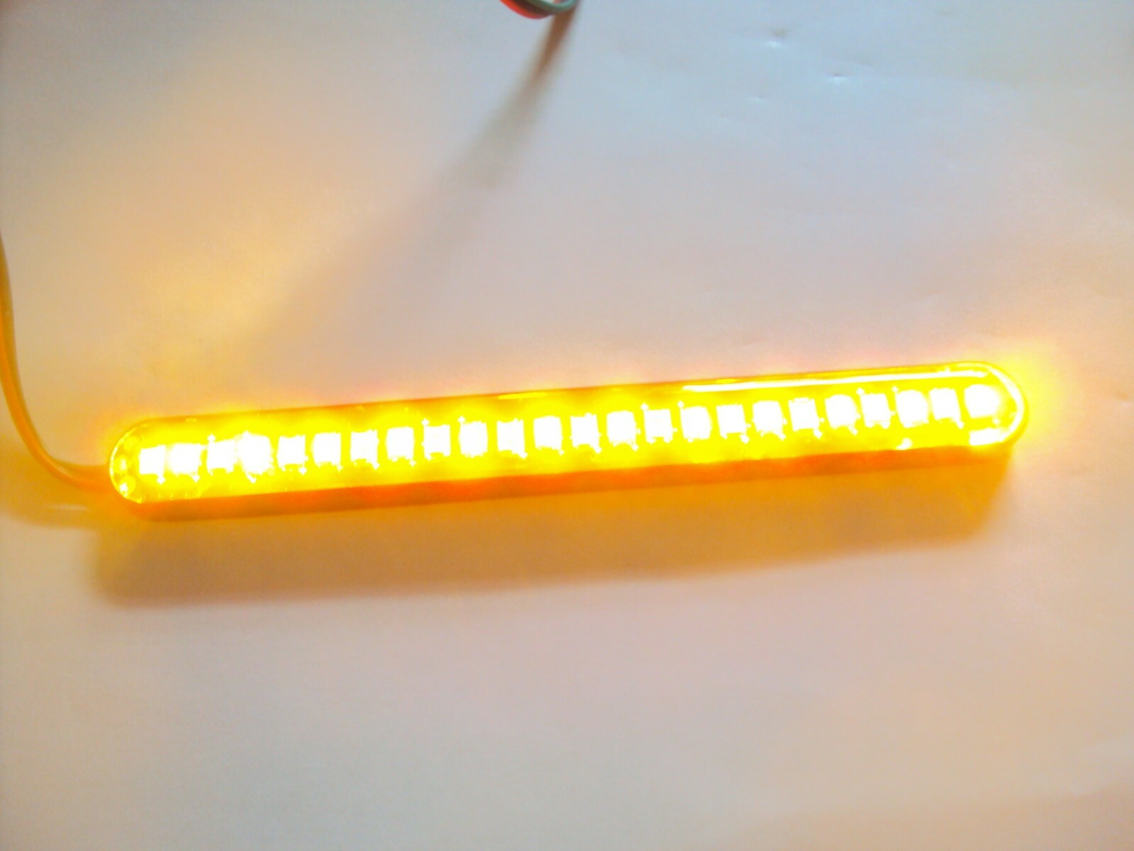 2x 24 LED Flowing Indicators with Flashing Brake Lights Motorcycle