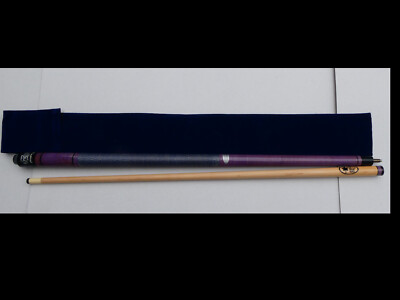 Billard-Queue TOX  Tropical purple mit Samthülle 19-20-21 oz Billardstock
