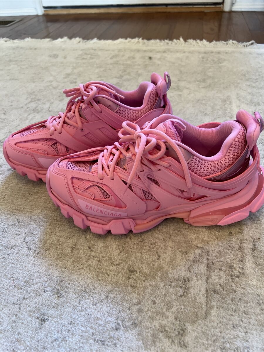 Womens Track Sneaker in Pink  Balenciaga US