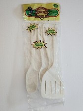 VINTAGE INSIGHT GOURMET NYLON UTENSIL 4PC SET ( NEW ) WHITE , MADE IN USA