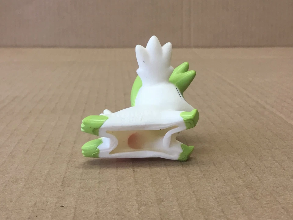 2008 Autêntico Pokemon Finger Puppet Shaymin Sky Form Nintendo Bandai - Imagem 4 de 4