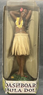 DASHBOARD HULA DOLL ''Sweet Leilani'' New In Box, KC Hawaii! 2003