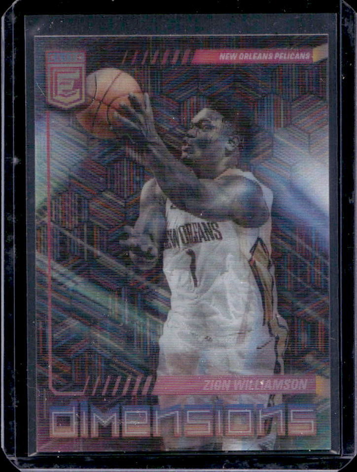 2022-23 Donruss Elite Zion Williamson Dimensions #10