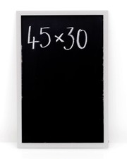 Chalkboard Blackboard Wooden Frame Office Notice Menu Sign Score Board Graded