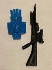 GI Joe 1986 Zandar Complete Accessories Rifle Gun Backpack Original Parts ARAH