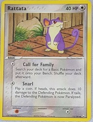 Rattata 72/109 EX Team Rocket Returns Common