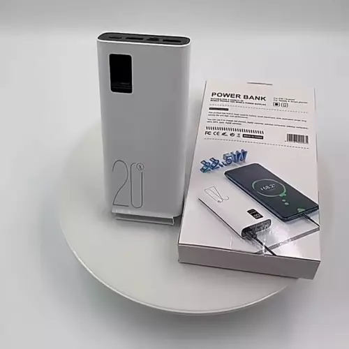 power Bank 20000 mAh Doppel- USB C +USB -a 22.5 W Universal, alle Mobilphone - Video 1 von 1