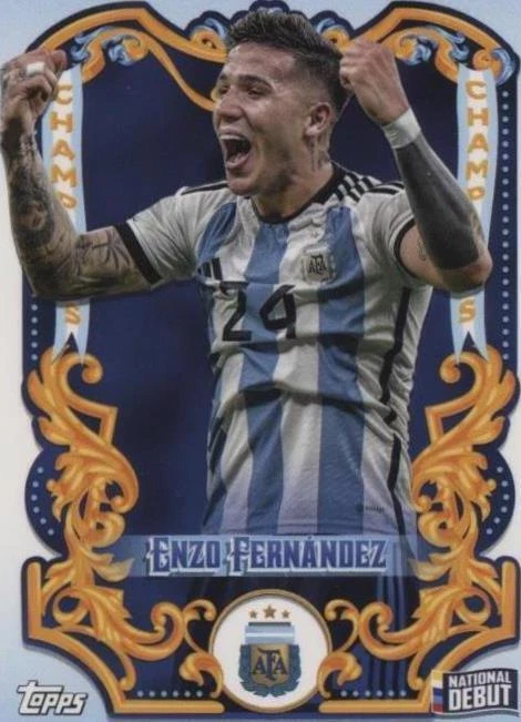 2024-25 Topps Argentina Team Set - Enzo Fernandez #11 for sale | eBay