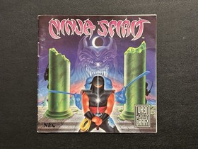 Ninja Spirit (TurboGrafx-16, 1990) CIB Complete Manual Tested & Works Authentic