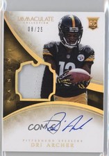 2014 Panini Immaculate Gold 8/25 Dri Archer #130 0f6