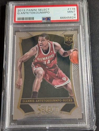 2013-14 Panini Select - Giannis Antetokounmpo #178 (RC) PSA 9