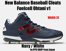 New Balance Baseball Cleats FuelCell Ohtani v1 MSHO5GO 2E Navy / White