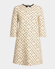Valentino Garavani Cherry-motif Dress Size 40 Original $4800 NWT