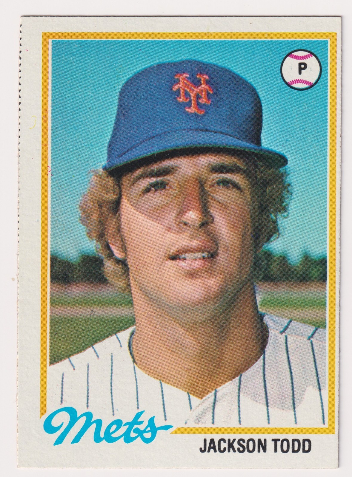 1978 Topps #481 Jackson Todd New York Mets (RC)