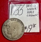1933 George V Half Crown — photo from another recent sale