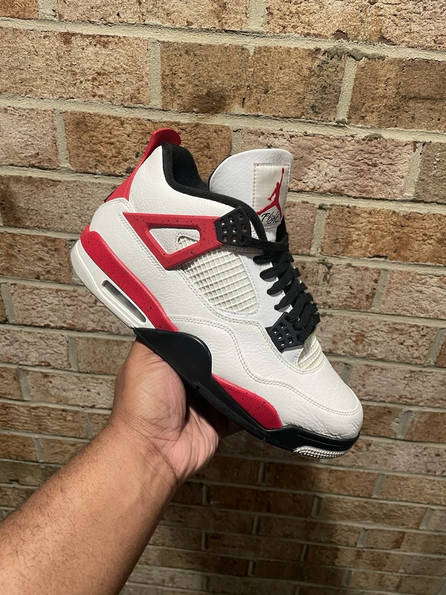 Jordan 4 Retro Mid Red Cement for Sale | Authenticity Guaranteed