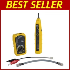 Compact RJ45 & RJ11 Wire Tracer with Work Light & Adjustable Volume Control