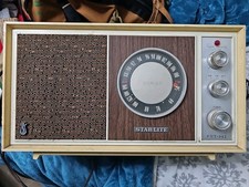 Vintage Star-Lite FMT-942 Topaz Vacuum Tube Radio Tested Works AM Fm