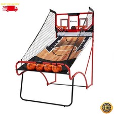 EZ-FOLD 2-Player Basketball Game w/ LED Scoring  8 Game Modes