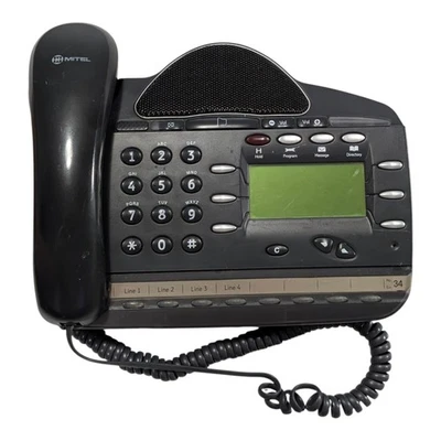 Mitel Model 4110 8-Button Full Duplex Telephone Set Tested Working - Image 1 of 4