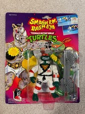 TMNT Karate Choppin' Mike 1992 MOC MOSC 5242 Ninja Turtles Playmates