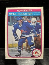 Real Cloutier 1982-83 O-Pee-Chee Quebec Nordiques