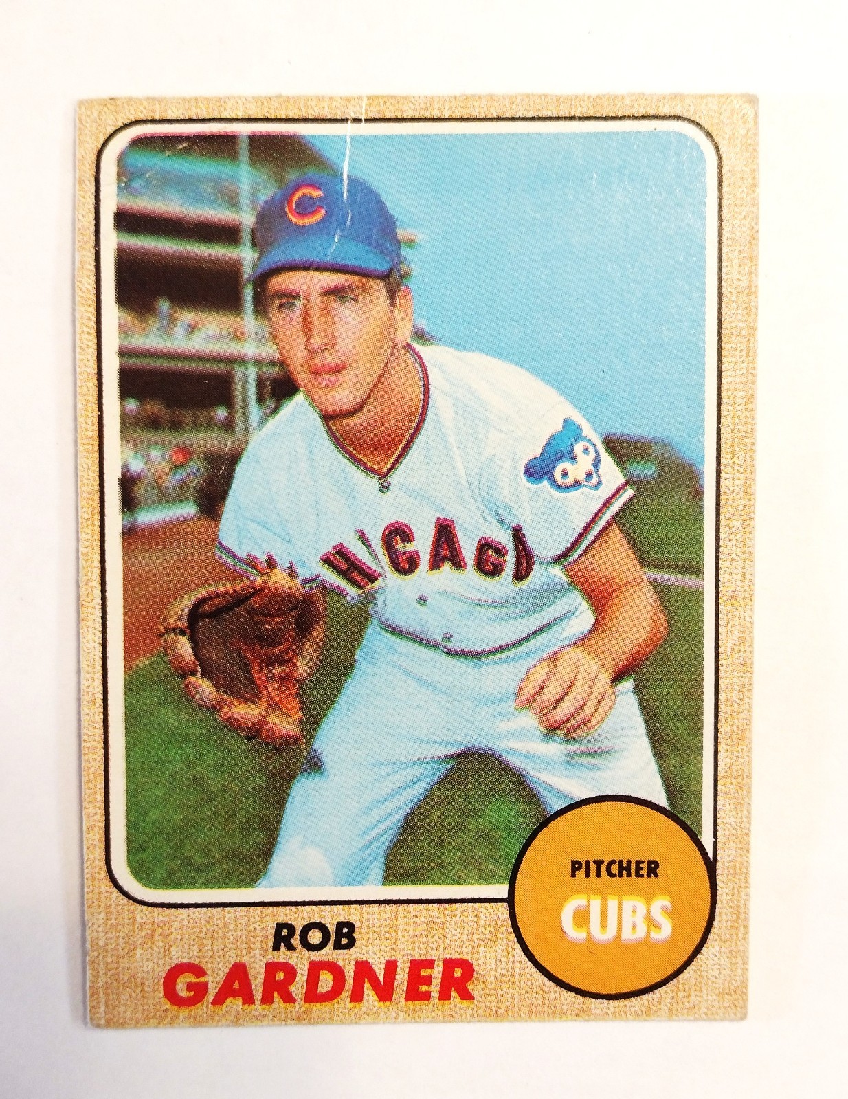 1968 TOPPS MLB #219 - Rob Gardner Chicago Cubs   Vintage