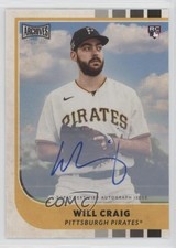 2021 Topps Archives Snapshots Auto Will Craig #14 Auto 4t6