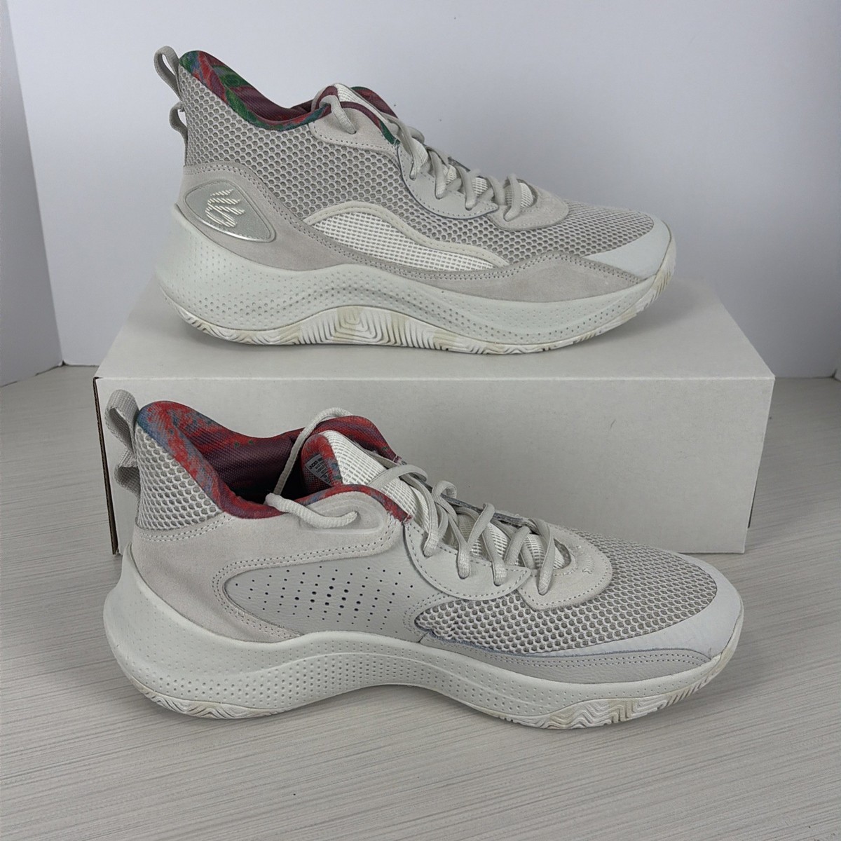 Under Armour Curry 3Z 24 SDE Basketball Shoes Men 10 White  display picture 3