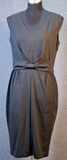 Isaac Mizrahi Live! Sheath Sleeveless Bow Front Party Little Black Dress Sz XS
