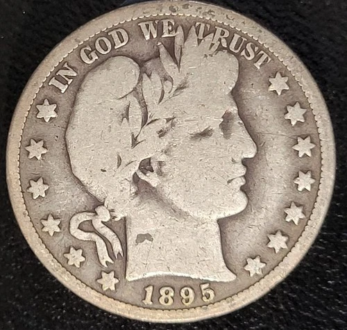 1895 O New Orleans Mint Barber Half Dollar