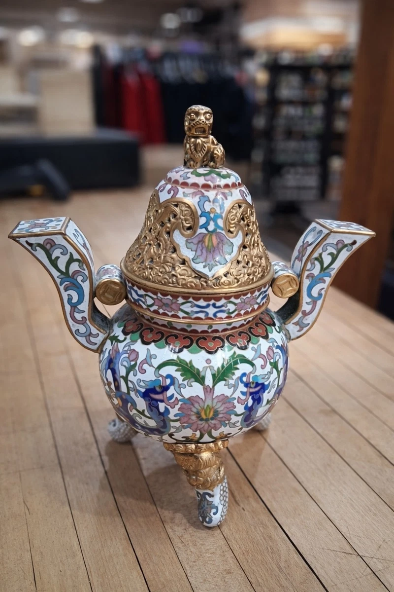 陶瓷1940 年后中国古董香炉| eBay