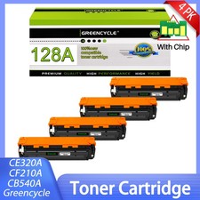 CE320A Black Toner Compatible For HP 128A LaserJet Pro MFP CP1525n CP1525nw x4pk