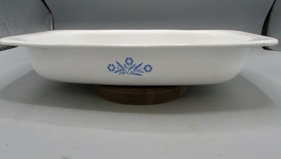 Vintage Corning Ware Blue Cornflower Roaster Baking Lasagna Dish 16x10x2 USA