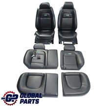 Skoda Fabia RS 6Y Leather Sport Seats Complete Set Front Rear Black