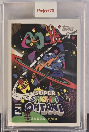 2021 Topps Project 70 #483 Super Shohei Ohtani - Ermsy - Nintendo Super Mario