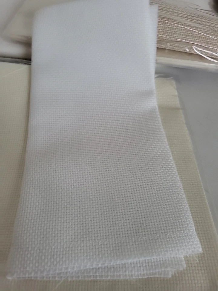 Aida Cloth Cross Stitch Material Mixed Lot  New & Used  - Image 3 of 4