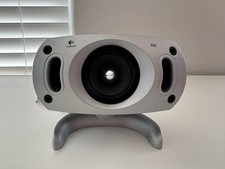 Logitech Z-5500 THX Center Channel Speaker Silver No Grille Tested Working